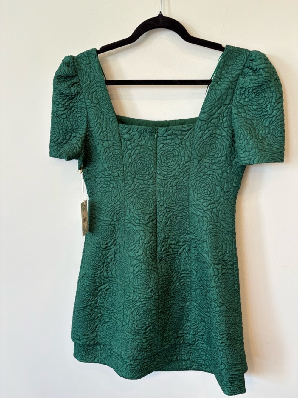 Tuckernuck Hyacinth House NEW Emerald Green Juliana Mini Dress Size small NWT - Picture 6 of 7